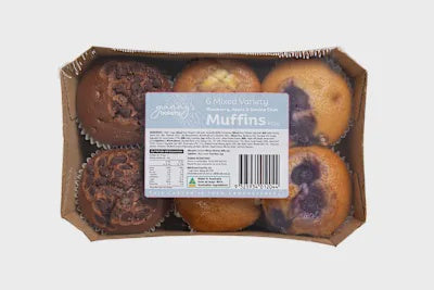 Grannys Mixed Muffins 6pk
