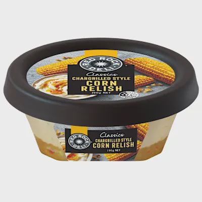 Red Rock Deli Chargrilled Style Corn Relish 190g