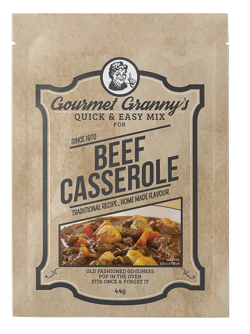 Gourmet Grannys Beef Casserole Mix 44g