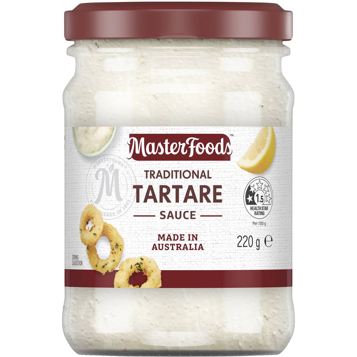 Masterfoods Traditional Tartare Sauce 220g