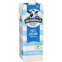 Devondale Full Cream Long Life Milk 1l