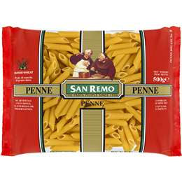 San Remo Penne No 18 Pasta 500g