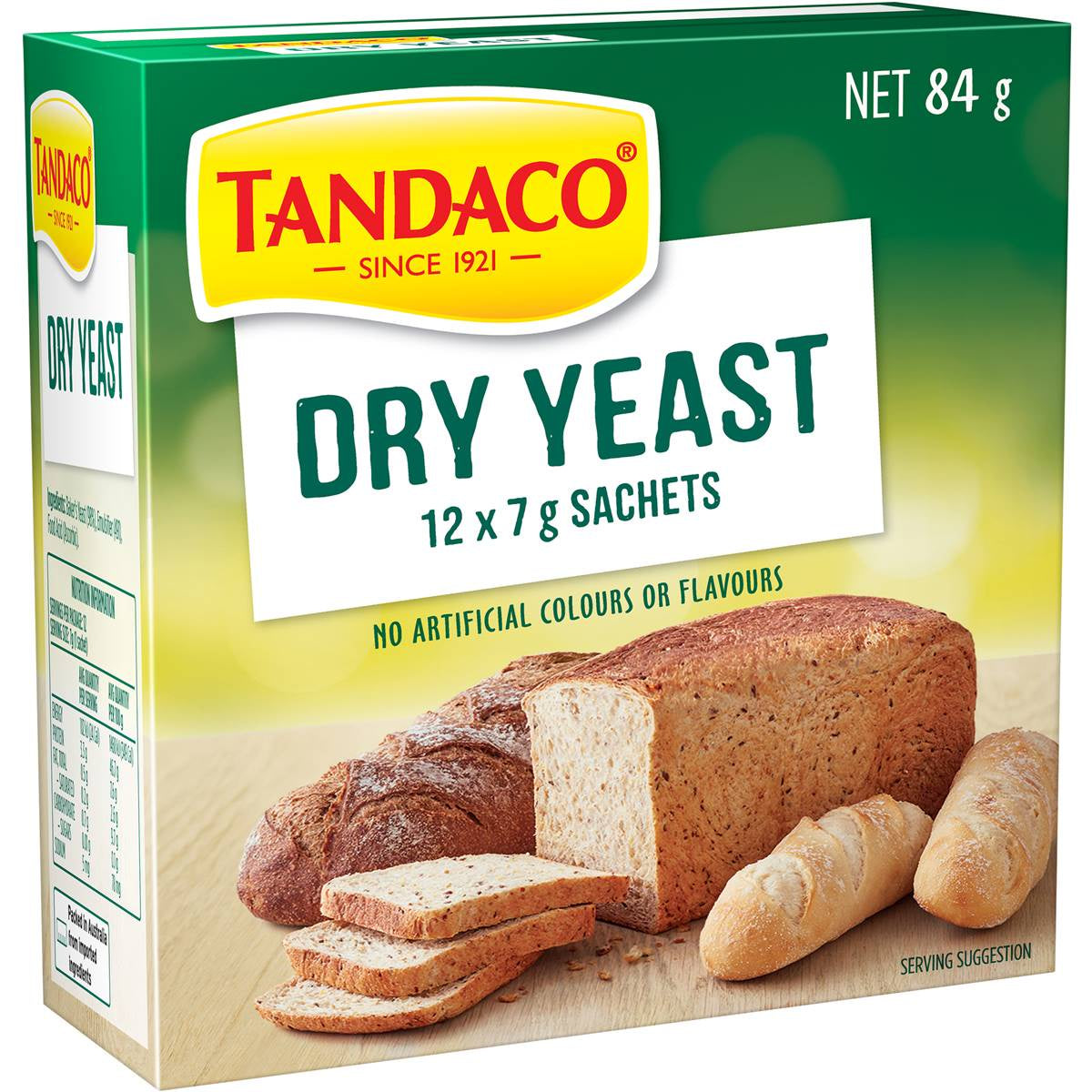 Tandaco Dry Yeast 84g 12pk