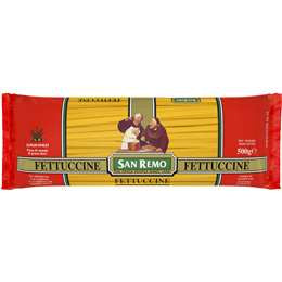 San Remo Fettucine No12 Pasta 500g