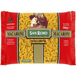 San Remo Macaroni No 38 Pasta 500g