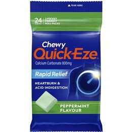 Quick-Eze Peppermint Chewy 24pk