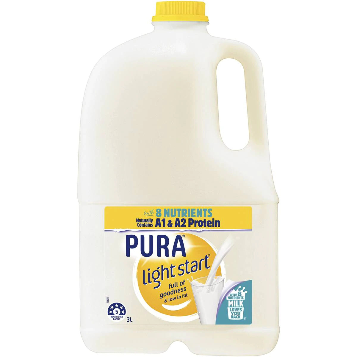 Pura Light Start Milk 3l