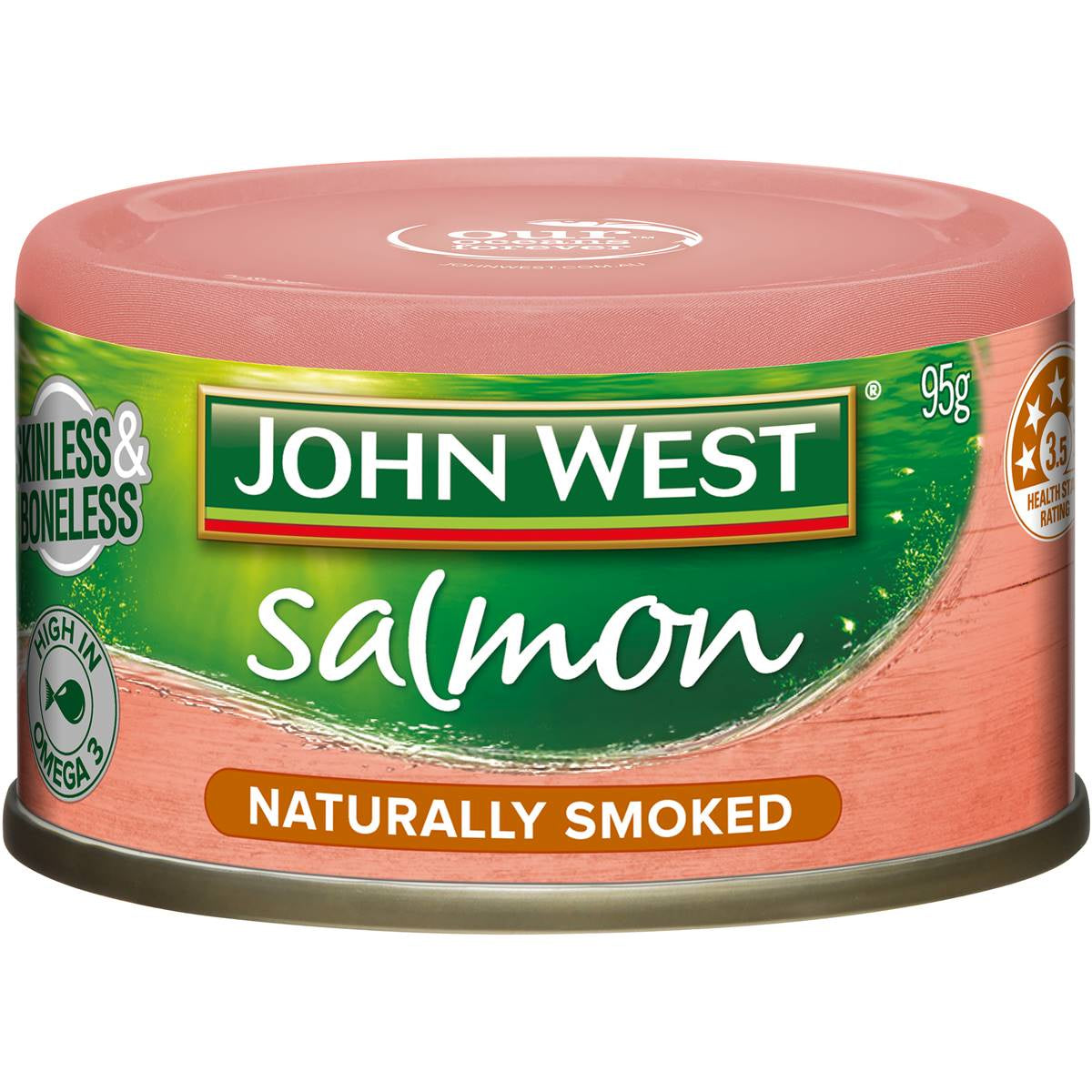 John West Naturally Smoked Salmon 95g