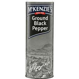 McKenzies Ground Black Pepper 100g