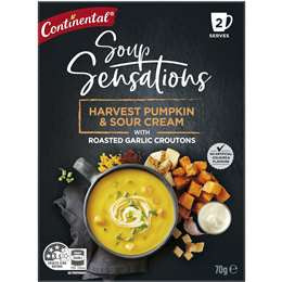 Continental Soup Sensations Harvest Pumpkin & Sour Cream Soup 70g