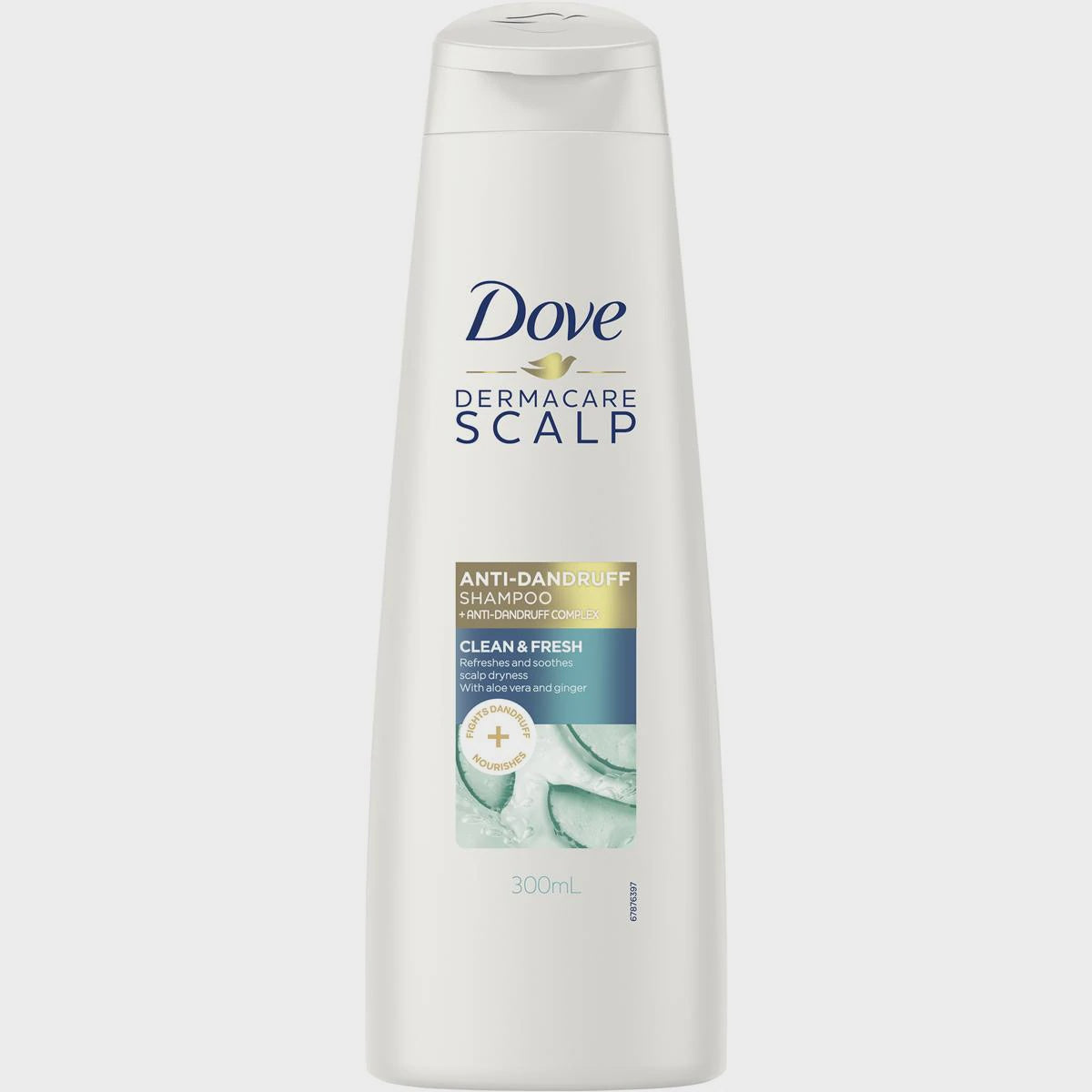 Dove Dermacare Clean & Fresh Anti Dandruff Shampoo 300ml