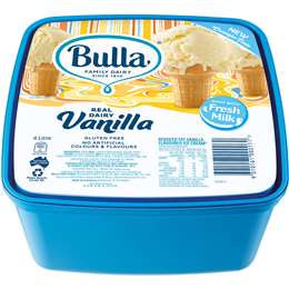 Bulla Vanilla Ice Cream 4l