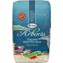 Riviana Medium Grain Arborio Rice 1kg