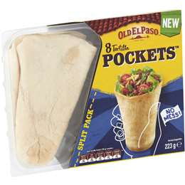 Old El Paso Tortilla Pocket 223g 8pk