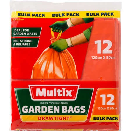 Multix Drawtight Garden Bags 12pk