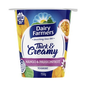 Dairy Farmers Mango Passionfruit Yoghurt 150g