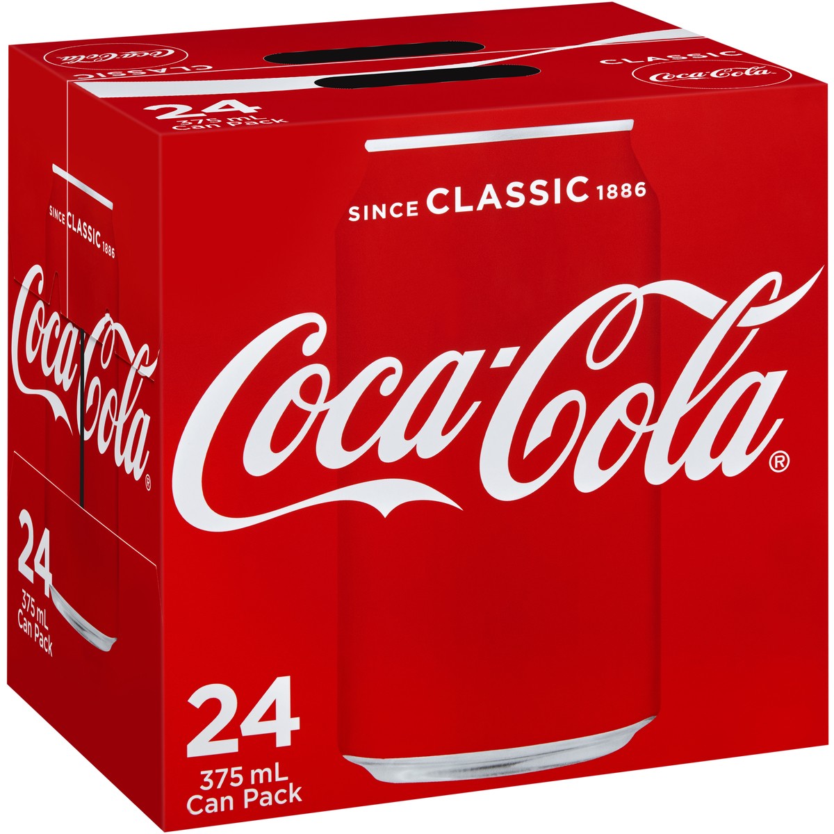 Coca-Cola Classic Coke Cans 375ml 24pk