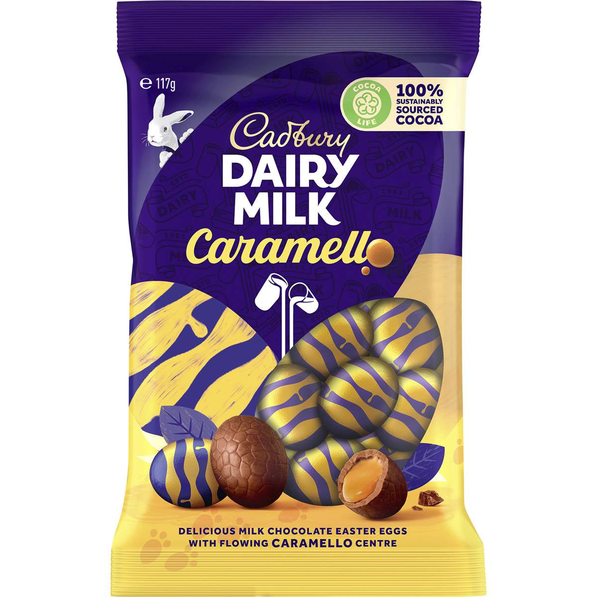 Cadbury Caramello Chocolate Eggs 117g