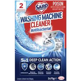 Sard Anitbacterial Washing Machine Cleaner 2pk