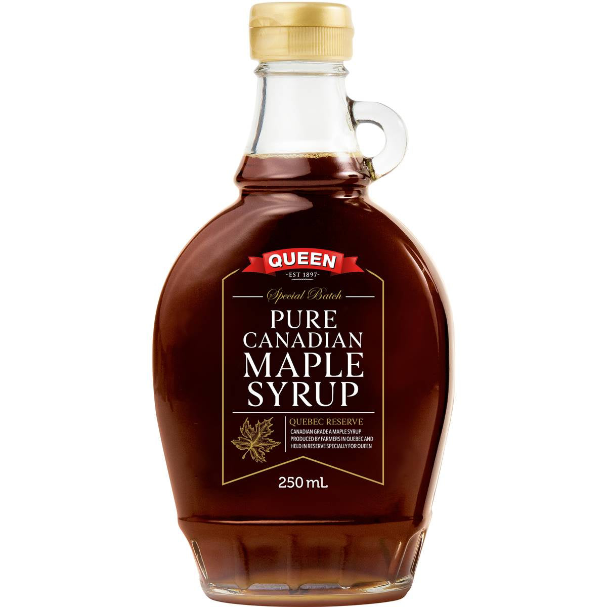 Queen Pure Maple Syrup 250ml