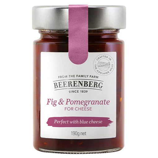 Beerenberg Fig & Pomegranate For Cheese 190g