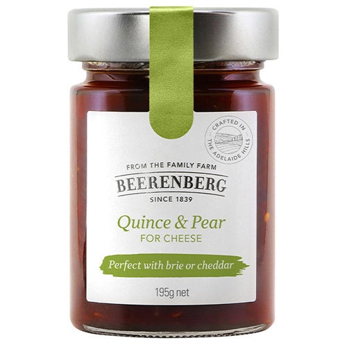 Beerenberg Quince & Pear for Cheese Jar 185g