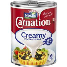 Nestle Creamy Carnation Evaporated Milk 340ml