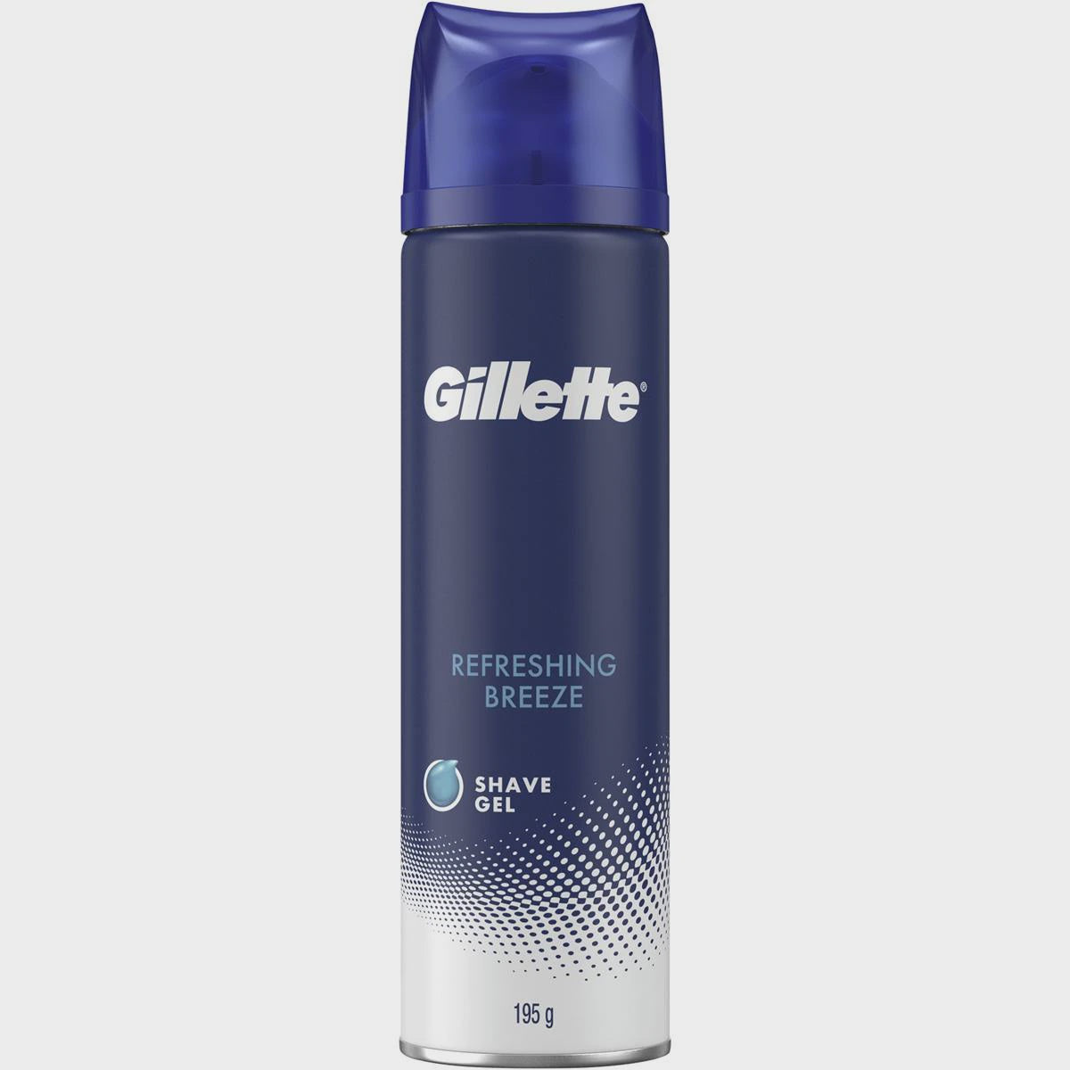 Gillette Refreshing Breeze Shaving Gel 195g