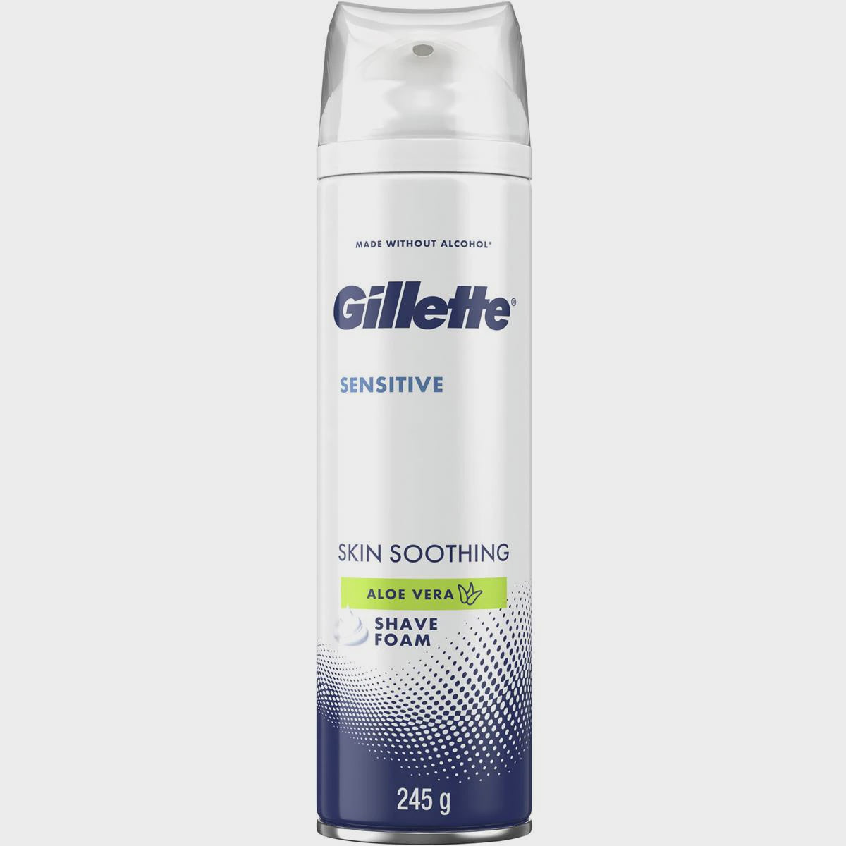 Gillette Aloe Vera Sensitive Skin Shaving Foam 245g