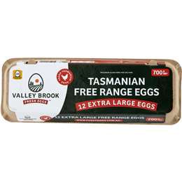 Valley Brook Free Range Eggs 700g