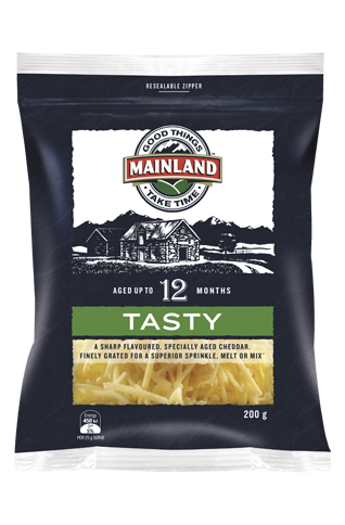 Mainland Tasty Finely Grated Cheese 200g