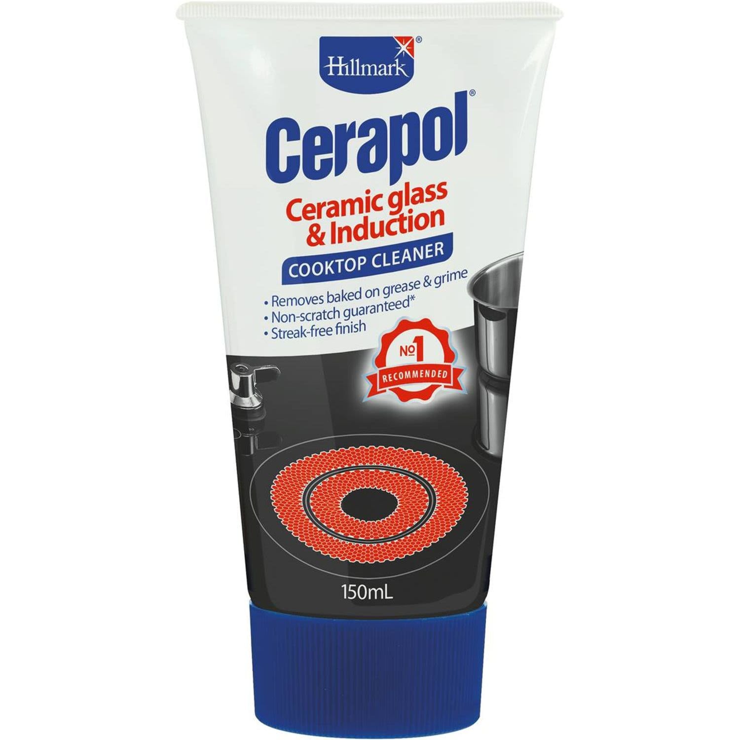 Hillmark Cerapol Ceramic Glass Cooktop Cleaner 150ml