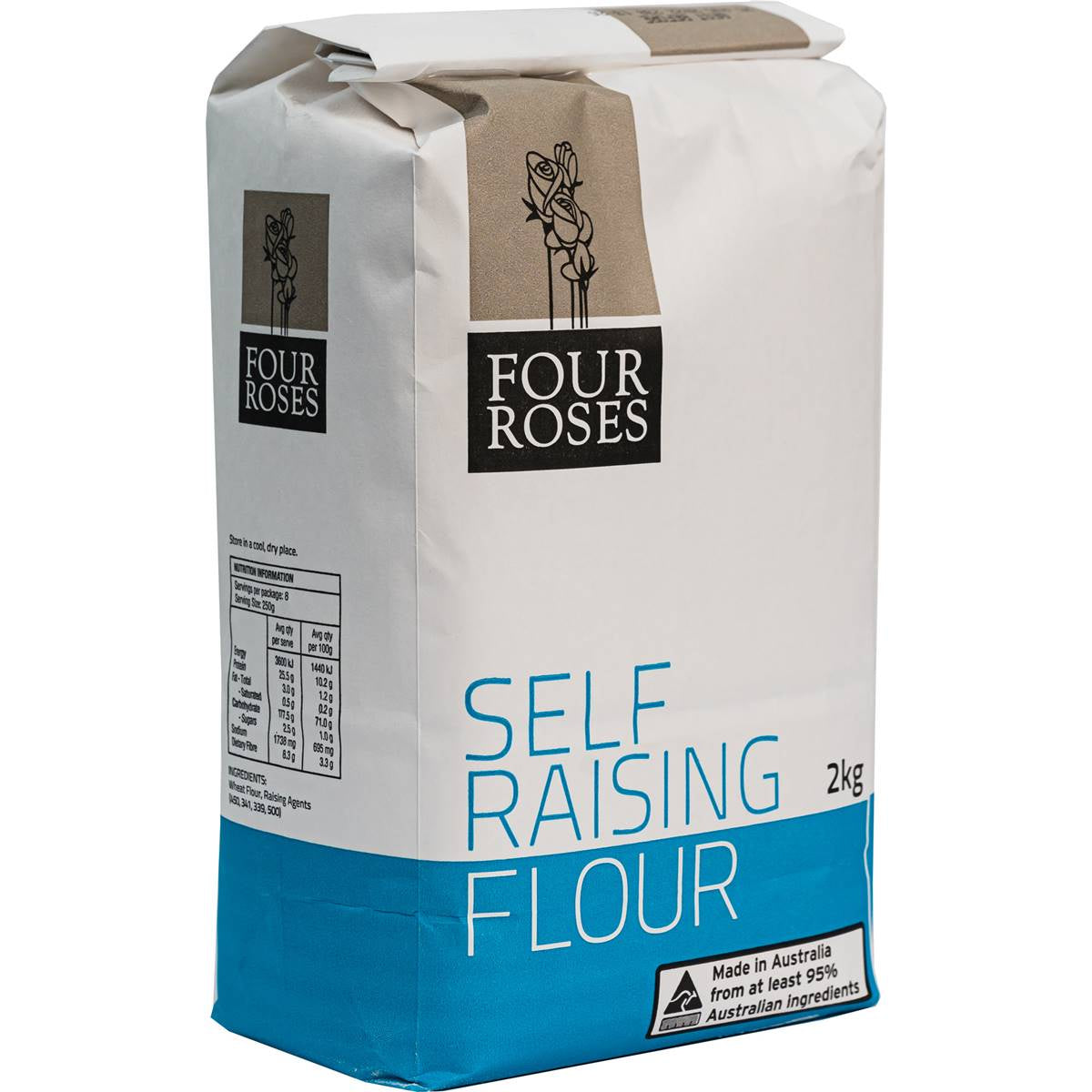 Tas Taste Four Roses Self Raising Flour 2kg