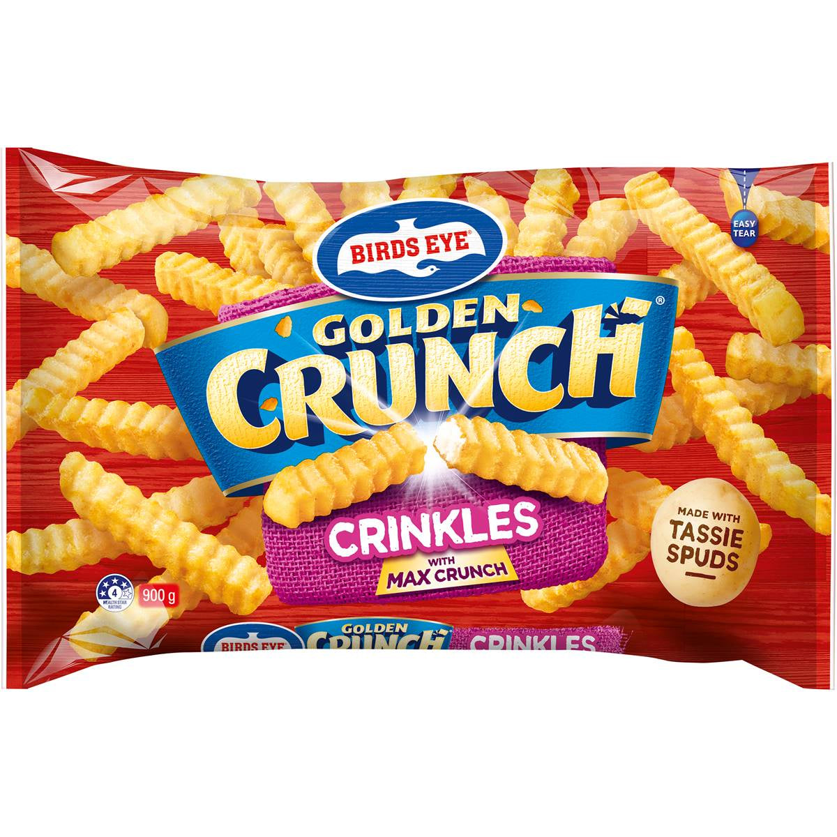 Birds Eye Golden Crunch Crinkles Chips 900g