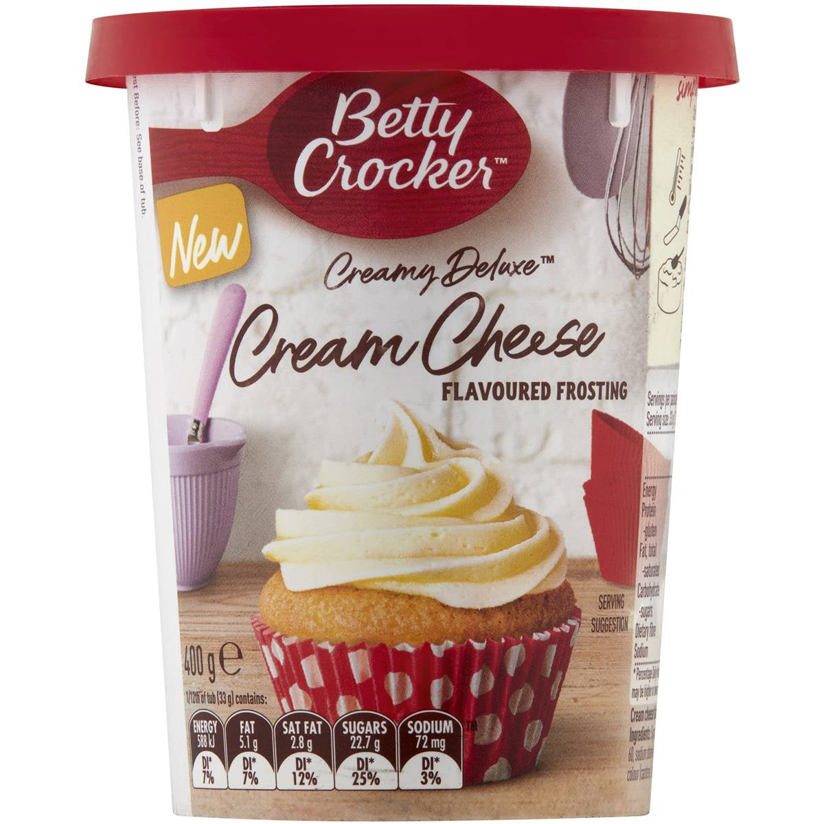 Betty Crocker Cream Cheese Frosting 400g