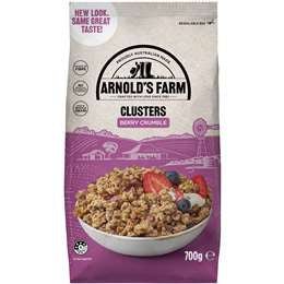 Arnolds Farm Berry Crumble Clusters 700g