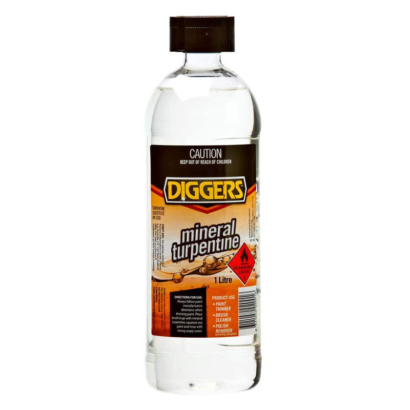 Diggers Mineral Turpentine 1L