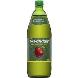 Devondale 100% Sparkling Apple Juice 750ml