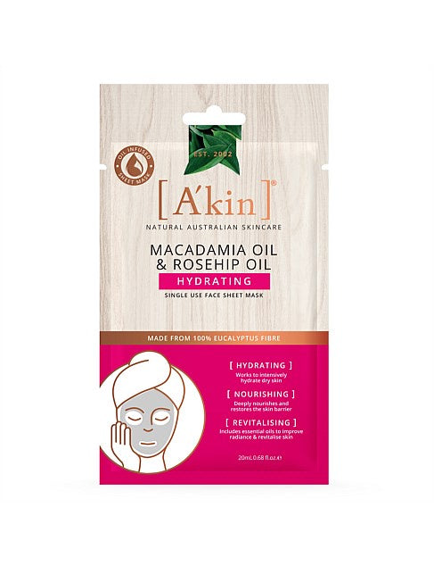 A'kin Hydrating Sheet Mask 20ml