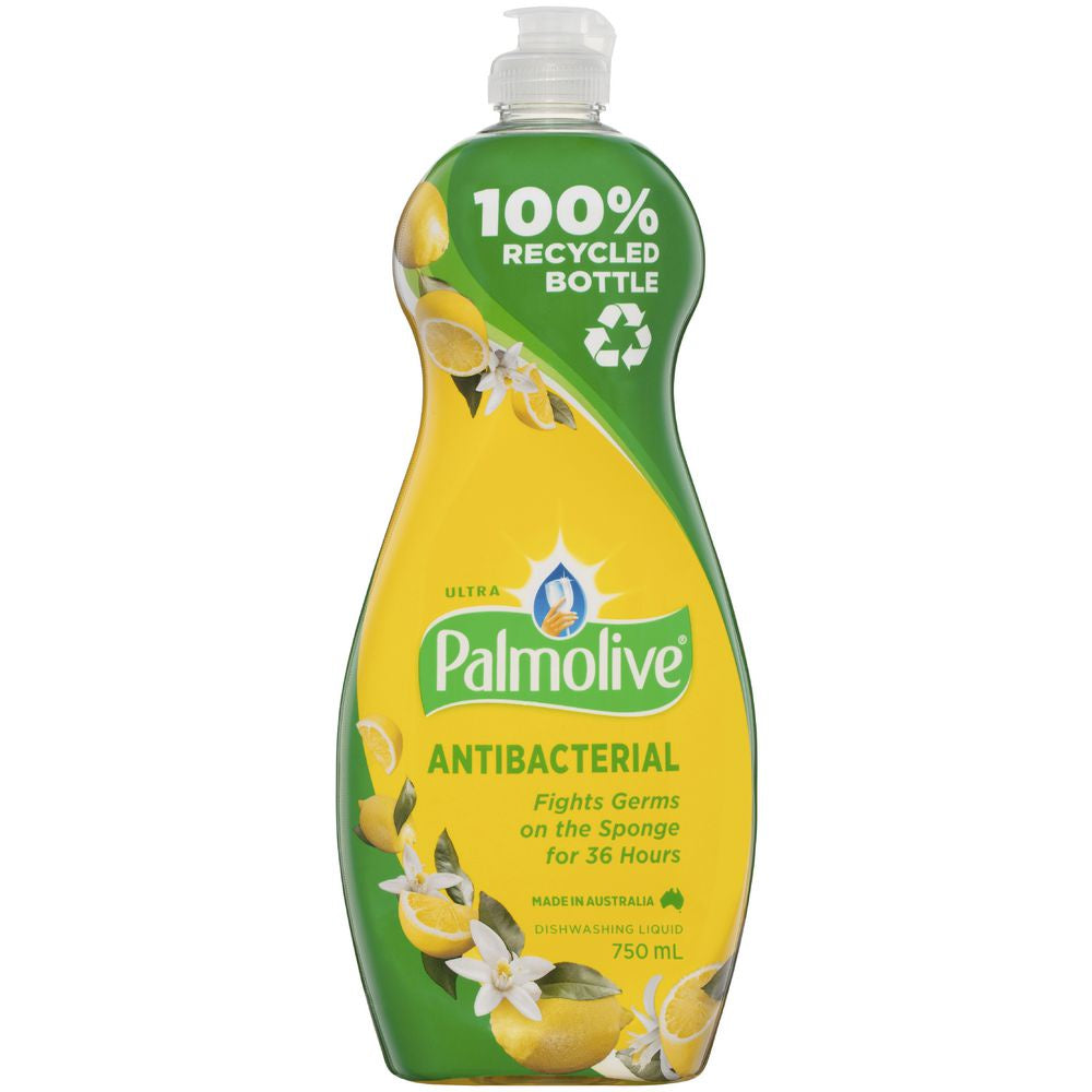 Palmolive Lemon Antibacterial Dishwashing Liquid 750ml