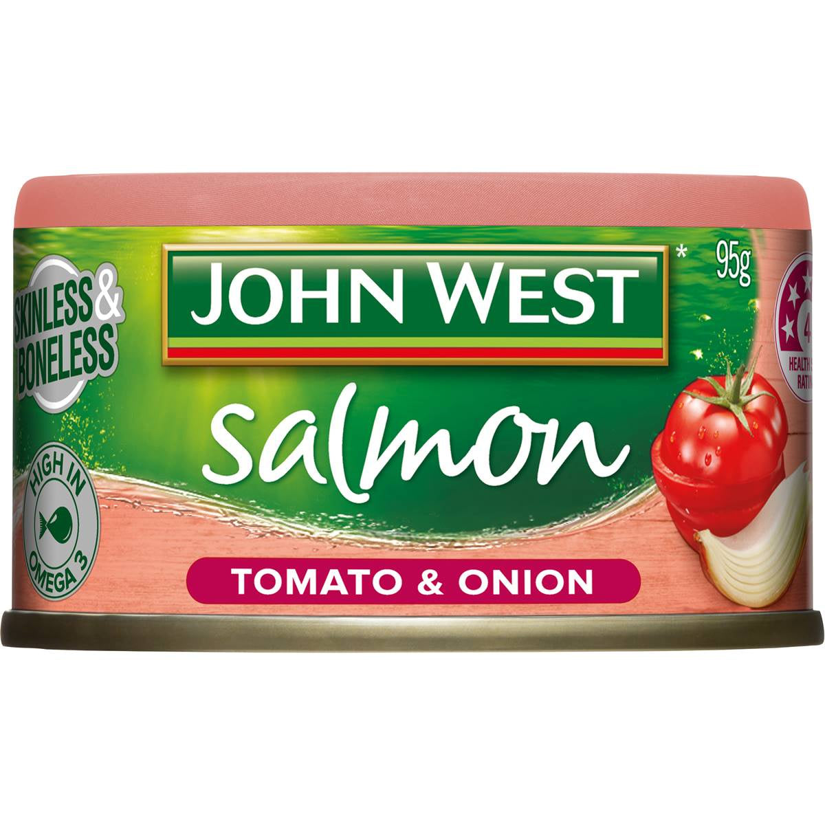 John West Salmon Tomato & Onion Tempters 95g