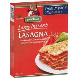 San Remo Lasagna Sheets 375g