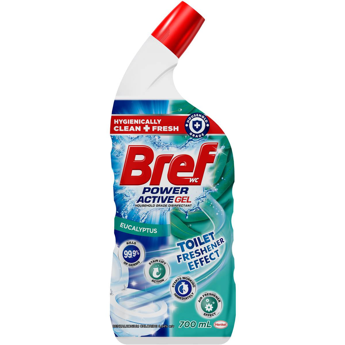 Bref Eucalyptus Toilet Cleaner Gel 700ml