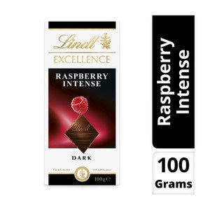 Lindt Excellence Raspberry Dark Chocolate Block 100g