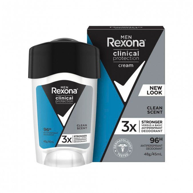 Rexona Mens Clean Scent Clinical Protection Deodorant 109g