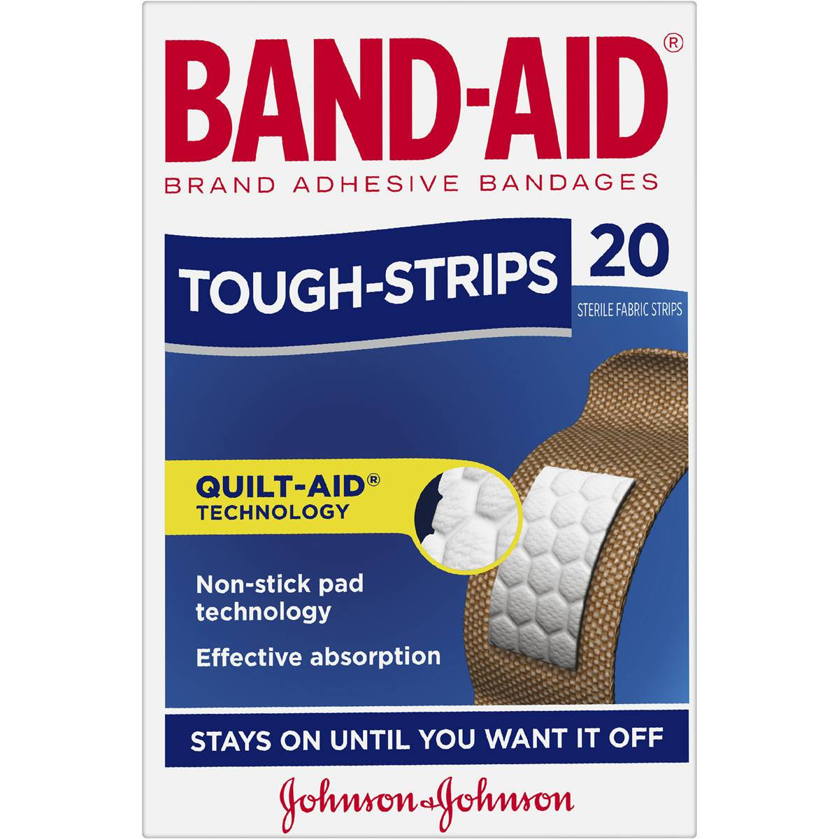 Band-Aid Tough Strips 20pk