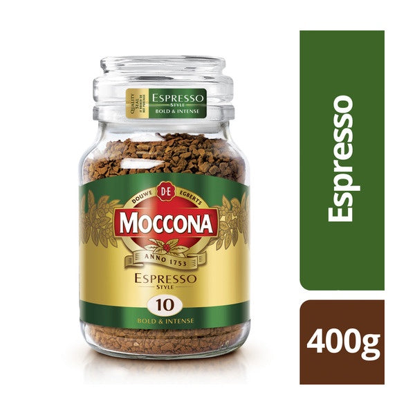 Moccona Bold & Intense Espresso Style Coffee 400g