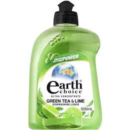 Earth Choice Green Tea & Lime Dishwashing Liquid 500ml