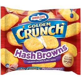 Birds Eye Golden Crunch Hash Browns 800g