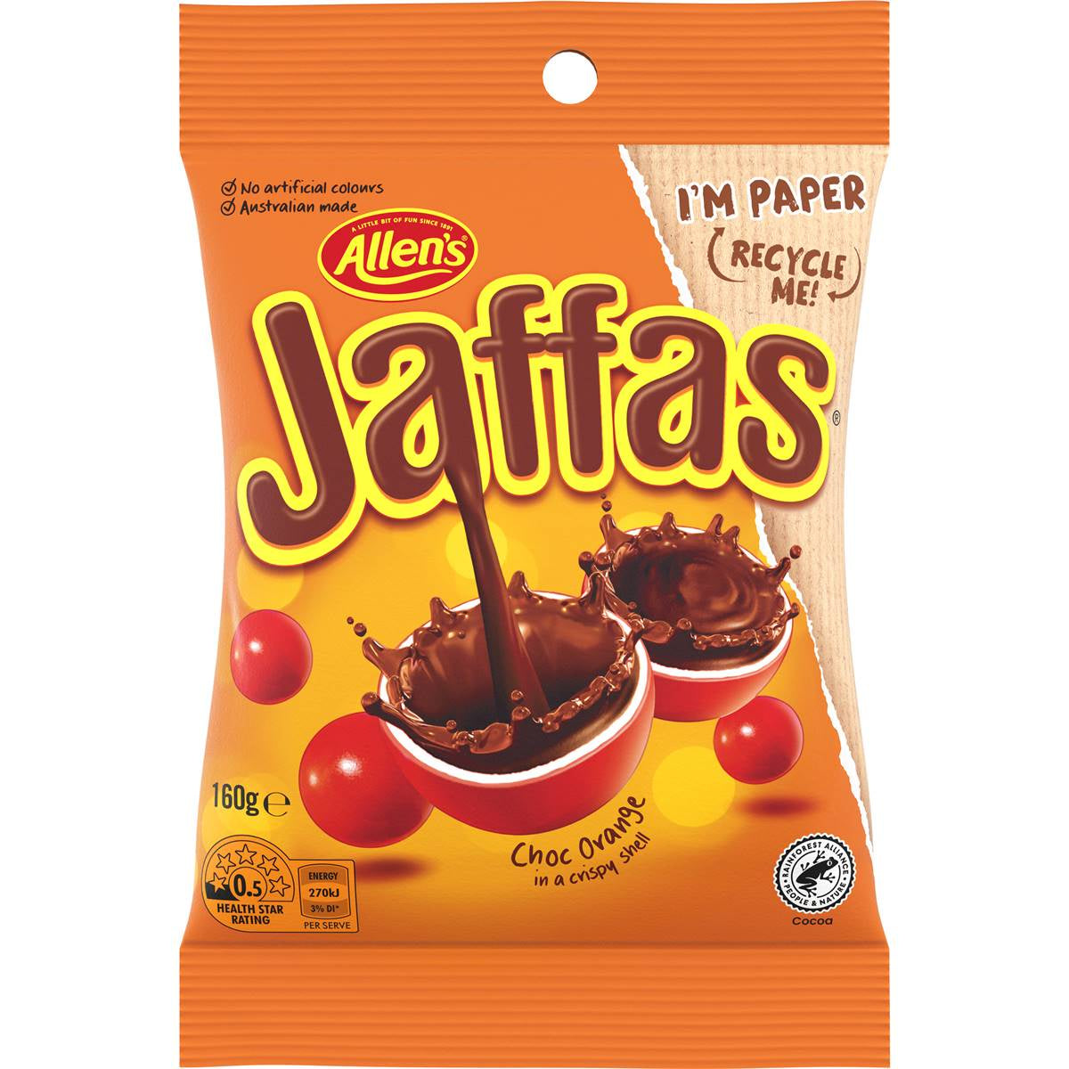 Allens Jaffas 160g